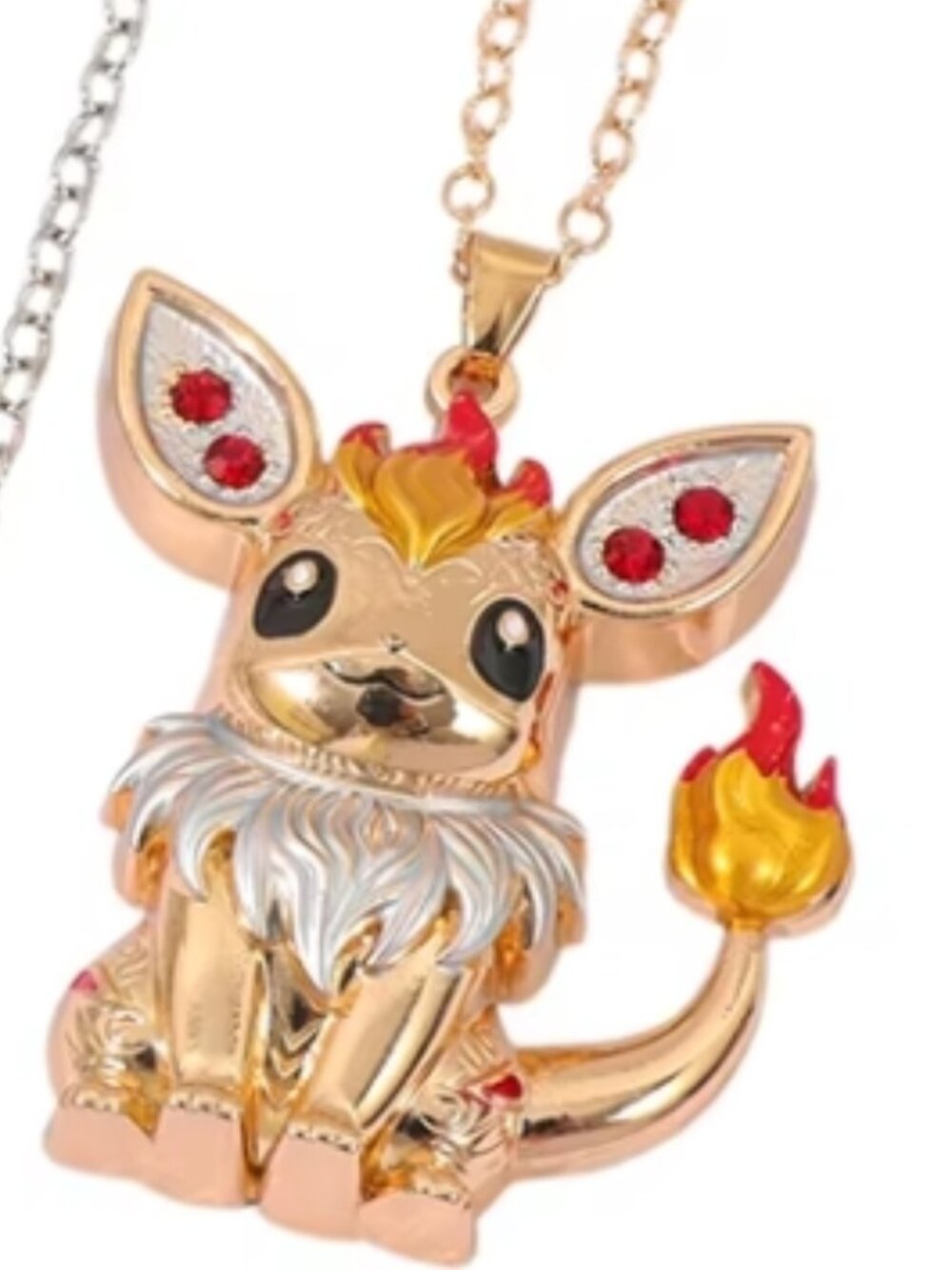 Pokémon Evee Gold Plated Pendant Necklace - Picture 3 of 3